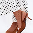 Laden Sie das Bild in den Galerie-Viewer,  Sandalen mit Absatz model 228958 Step in style 
