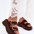Laden Sie das Bild in den Galerie-Viewer,  Plattform-Sandalen model 228976 Step in style 
