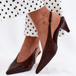 Laden Sie das Bild in den Galerie-Viewer,  Sandalen mit Absatz model 229266 Step in style 
