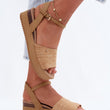Laden Sie das Bild in den Galerie-Viewer,  Keilabsatz Sandalen model 229270 Step in style 
