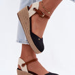 Laden Sie das Bild in den Galerie-Viewer,  Keilabsatz Sandalen model 229271 Step in style 
