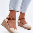 Laden Sie das Bild in den Galerie-Viewer,  Keilabsatz Sandalen model 229272 Step in style 
