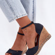 Laden Sie das Bild in den Galerie-Viewer,  Keilabsatz Sandalen model 229279 Step in style 
