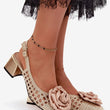 Laden Sie das Bild in den Galerie-Viewer,  Sandalen mit Absatz model 229262 Step in style 
