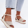 Laden Sie das Bild in den Galerie-Viewer,  Keilabsatz Sandalen model 229269 Step in style 
