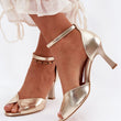 Laden Sie das Bild in den Galerie-Viewer,  Sandalen mit Absatz model 229703 Step in style 
