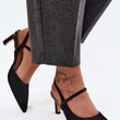 Laden Sie das Bild in den Galerie-Viewer,  Sandalen mit Absatz model 229713 Step in style 
