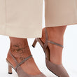 Laden Sie das Bild in den Galerie-Viewer,  Sandalen mit Absatz model 229715 Step in style 
