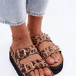 Laden Sie das Bild in den Galerie-Viewer,  Plattform-Sandalen model 229729 Step in style 
