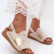 Laden Sie das Bild in den Galerie-Viewer,  Keilabsatz Sandalen model 229705 Step in style 
