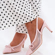 Laden Sie das Bild in den Galerie-Viewer,  Sandalen mit Absatz model 229707 Step in style 
