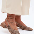 Laden Sie das Bild in den Galerie-Viewer,  Sandalen mit Absatz model 229717 Step in style 
