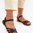 Laden Sie das Bild in den Galerie-Viewer,  Sandalen model 229722 Step in style 
