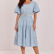 Laden Sie das Bild in den Galerie-Viewer,  Alltagskleid model 229825 Italy Moda 
