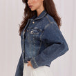 Laden Sie das Bild in den Galerie-Viewer,  Jeansjacke model 230177 Italy Moda 
