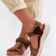 Laden Sie das Bild in den Galerie-Viewer,  Plateausandalen model 230187 Step in style 
