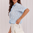 Laden Sie das Bild in den Galerie-Viewer,  Kurzarm Hemd model 230428 Lakerta 
