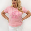 Laden Sie das Bild in den Galerie-Viewer,  Plus-Size T-shirt model 230450 Relevance 
