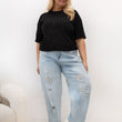 Laden Sie das Bild in den Galerie-Viewer,  Plus-Size T-shirt model 230453 Relevance 
