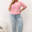 Laden Sie das Bild in den Galerie-Viewer,  Plus-Size T-shirt model 230454 Relevance 
