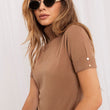 Laden Sie das Bild in den Galerie-Viewer,  Kurzarm Pullover model 230894 Italy Moda 

