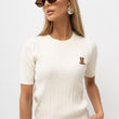 Laden Sie das Bild in den Galerie-Viewer,  Kurzarm Pullover model 230895 Italy Moda 
