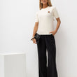 Laden Sie das Bild in den Galerie-Viewer,  Kurzarm Pullover model 230895 Italy Moda 

