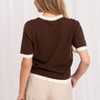 Laden Sie das Bild in den Galerie-Viewer,  Kurzarm Pullover model 230899 Italy Moda 
