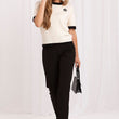 Laden Sie das Bild in den Galerie-Viewer,  Kurzarm Pullover model 230900 Italy Moda 
