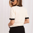 Laden Sie das Bild in den Galerie-Viewer,  Kurzarm Pullover model 230900 Italy Moda 
