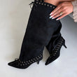 Laden Sie das Bild in den Galerie-Viewer,  Stiefel mit Absätzen model 230949 Step in style 
