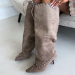 Laden Sie das Bild in den Galerie-Viewer,  Stiefel mit Absätzen model 230951 Step in style 
