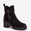 Laden Sie das Bild in den Galerie-Viewer,  Stiefeletten mit Absatz model 231195 Step in style 
