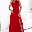 Laden Sie das Bild in den Galerie-Viewer,  Langes Kleid model 231220 Numoco 
