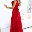 Laden Sie das Bild in den Galerie-Viewer,  Langes Kleid model 231220 Numoco 
