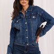 Laden Sie das Bild in den Galerie-Viewer,  Jeansjacke model 231366 Italy Moda 
