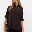 Laden Sie das Bild in den Galerie-Viewer,  Kurzarm Pullover model 231504 Italy Moda 
