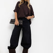 Laden Sie das Bild in den Galerie-Viewer,  Kurzarm Pullover model 231504 Italy Moda 
