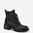 Laden Sie das Bild in den Galerie-Viewer,  Stiefeletten mit Absatz model 231585 Step in style 
