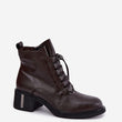 Laden Sie das Bild in den Galerie-Viewer,  Stiefeletten mit Absatz model 231586 Step in style 
