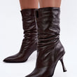 Laden Sie das Bild in den Galerie-Viewer,  Stiefeletten mit Absatz model 231587 Step in style 
