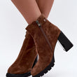 Laden Sie das Bild in den Galerie-Viewer,  Stiefeletten mit Absatz model 231627 Step in style 
