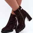 Laden Sie das Bild in den Galerie-Viewer,  Stiefeletten mit Absatz model 231628 Step in style 
