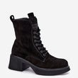 Laden Sie das Bild in den Galerie-Viewer,  Stiefeletten mit Absatz model 231636 Step in style 
