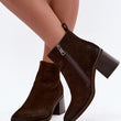 Laden Sie das Bild in den Galerie-Viewer,  Stiefeletten mit Absatz model 231650 Step in style 
