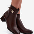 Laden Sie das Bild in den Galerie-Viewer,  Stiefeletten mit Absatz model 231806 Step in style 
