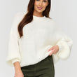 Laden Sie das Bild in den Galerie-Viewer, Pullover model 231988 Makadamia
