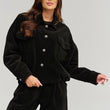 Laden Sie das Bild in den Galerie-Viewer, Cordjacke model 232014 Makadamia
