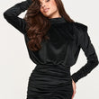 Laden Sie das Bild in den Galerie-Viewer,  Kurzes Kleid model 232030 Makadamia 
