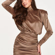 Laden Sie das Bild in den Galerie-Viewer,  Kurzes Kleid model 232031 Makadamia 

